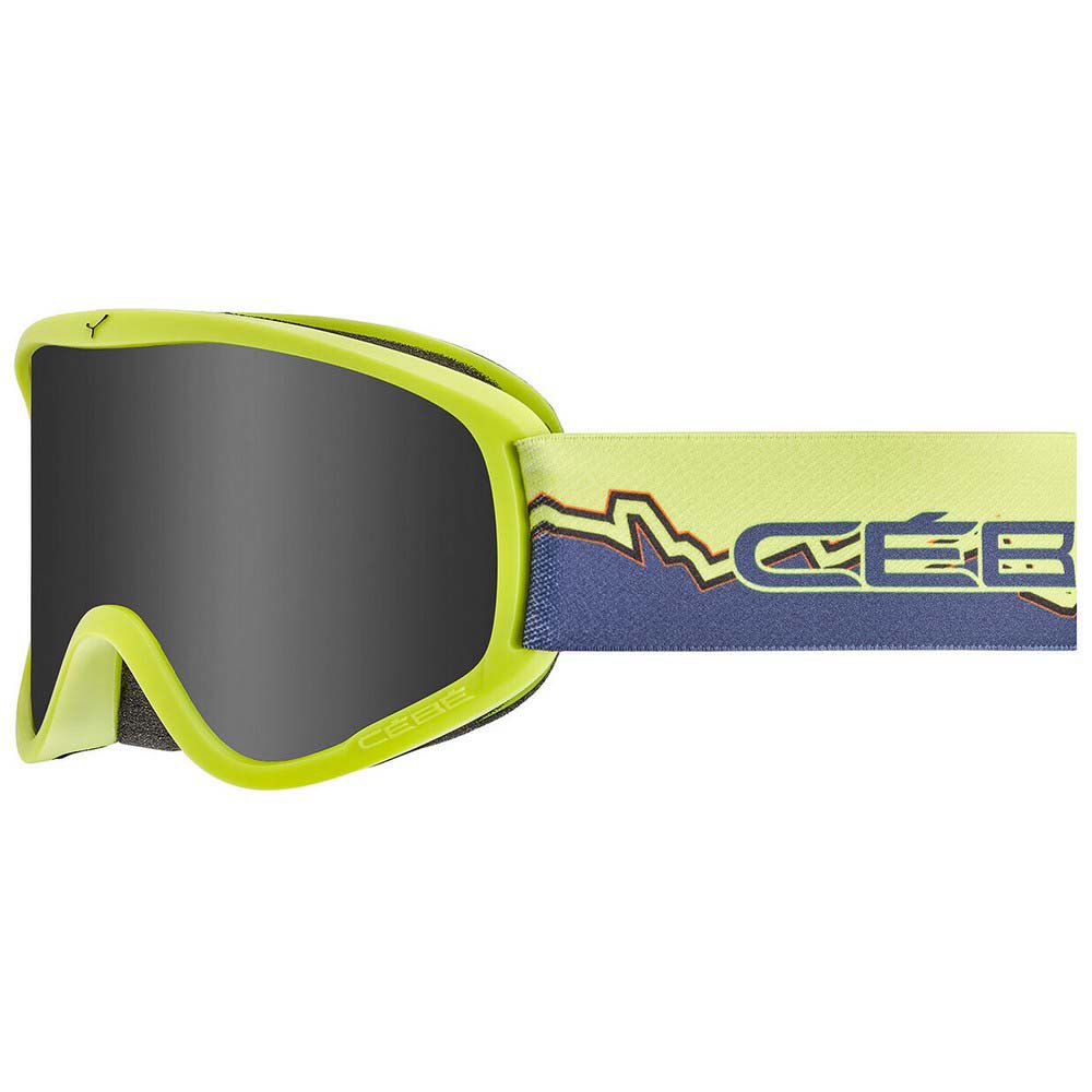 Cebe Hoopoe Ski Goggles Junior Gelb,Blau Grey Ultra Black/CAT3 von Cebe