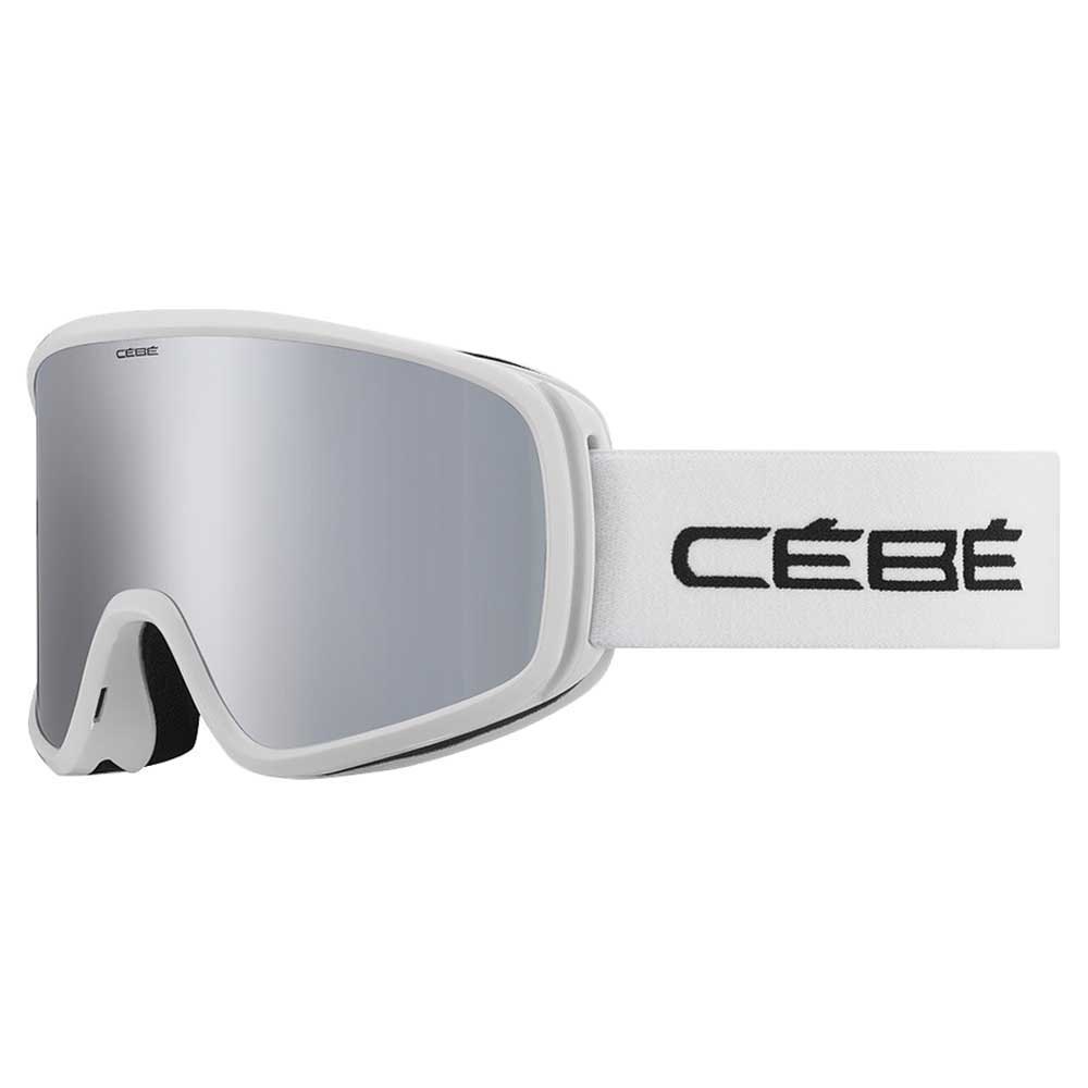 Cebe Razor Evo Ski Goggles Weiß Brown Flash Mirror/CAT3 von Cebe