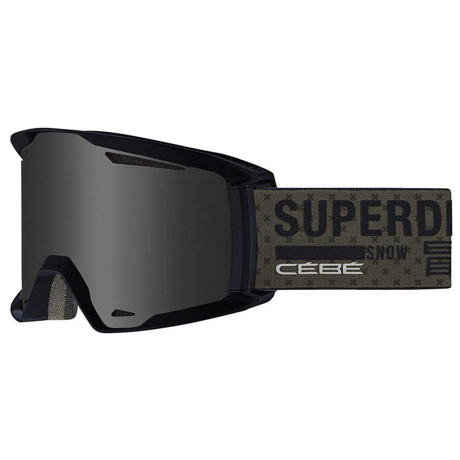 Cebe Reference X Superdry Ski Goggles Schwarz Grey Ultra Black/CAT3 von Cebe