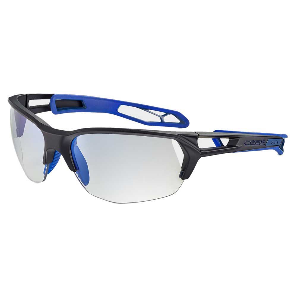 Cebe S´track Ultimate Photochromic Sunglasses Durchsichtig M-Zone Vario Grey Blue AF/CAT0-3 von Cebe