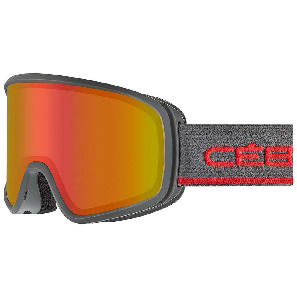 Cebe Striker Evo Photochromic Ski Goggles Grau Photocromic Vario Perfo Amber Flash Red/CAT1-3 von Cebe