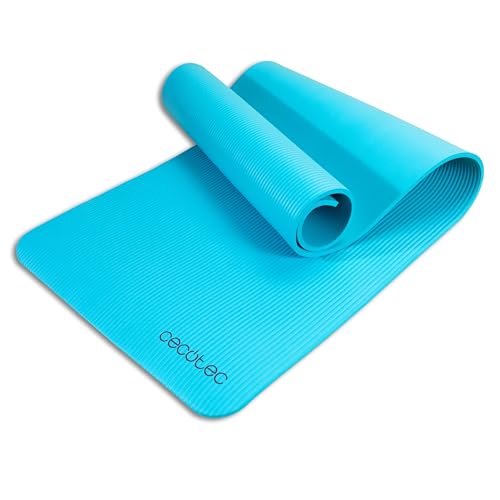 Cecotec Fitnessmatte - Pilates - Yoga - Funktionelles Training - 183x61cm DrumFit Mat. 1 cm dick, hergestellt aus widerstandsfähigem und rutschfestem NBR-Material, mit Tragegriff, leicht zu reinigen von Cecotec