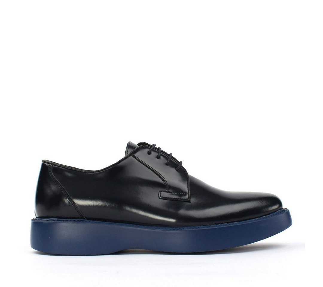 Celal Gültekin 162-505 Black Florantic/Navy Blue Sneakers Sneaker von Celal Gültekin