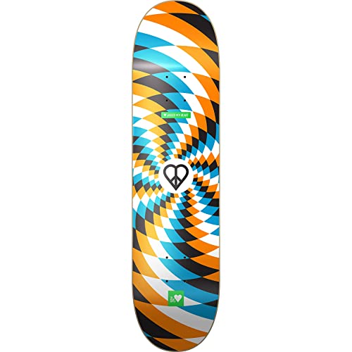 Centrano Unisex – Erwachsene Illusion Embossed Pro Skateboard Deck, Mehrfarbig, 8.25" von Centrano