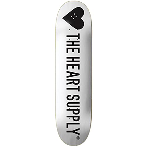 Centrano Unisex – Erwachsene Strong Skateboard Deck, Weiss, 8" von Centrano