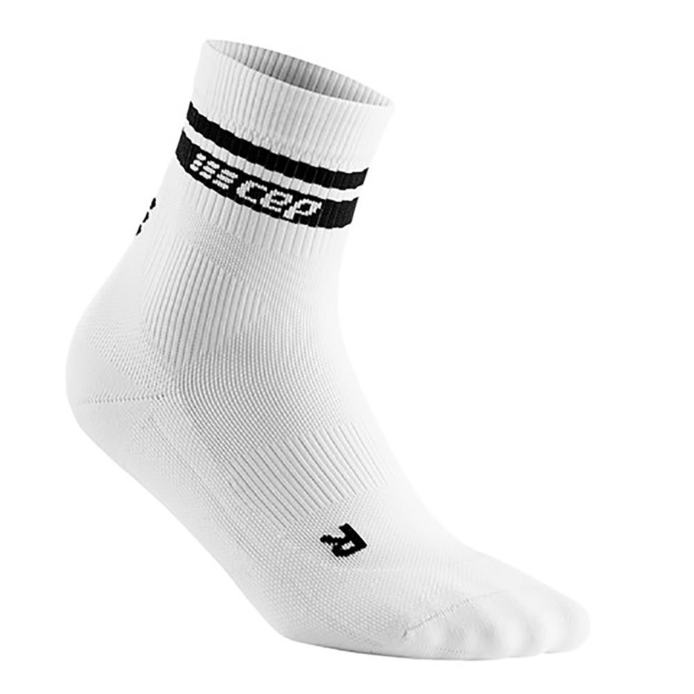 Cep Classic 80´s Half Short Socks Weiß EU 42-45 Mann von Cep