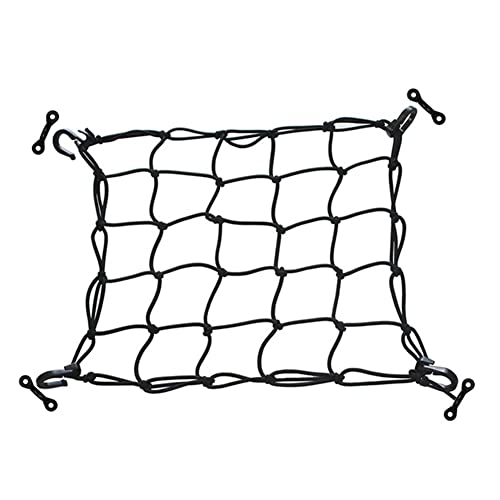 Cetfuro 1 Stück Deck-Frachtnetz, Robustes Gepäcknetz mit Zurrhaken, Kajak-Zubehör für Kajak-Aufbewahrung, Ladefläche, Fischerboot von Cetfuro