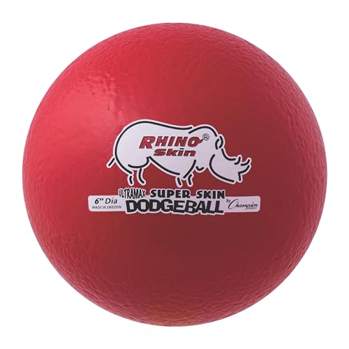 Champion Sports Rhino Skin Ultramax Dodgeballs, 6-Inch von Champion Sports