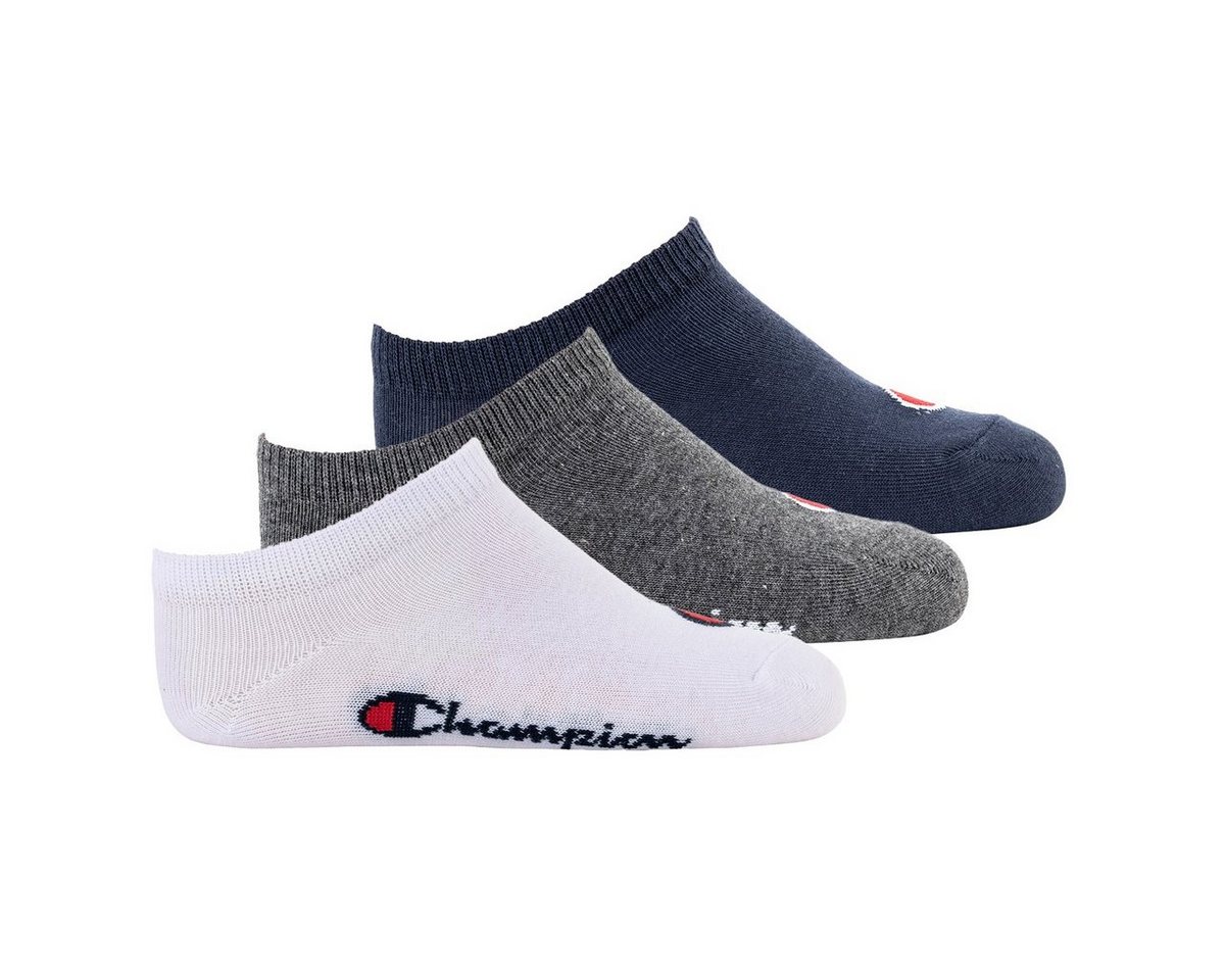 Champion Freizeitsocken Kinder Socken, 3er Pack- Sneaker, einfarbig von Champion