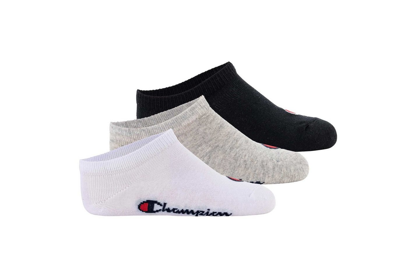 Champion Freizeitsocken Kinder Socken, 3er Pack - Sneaker Socken, Logo von Champion