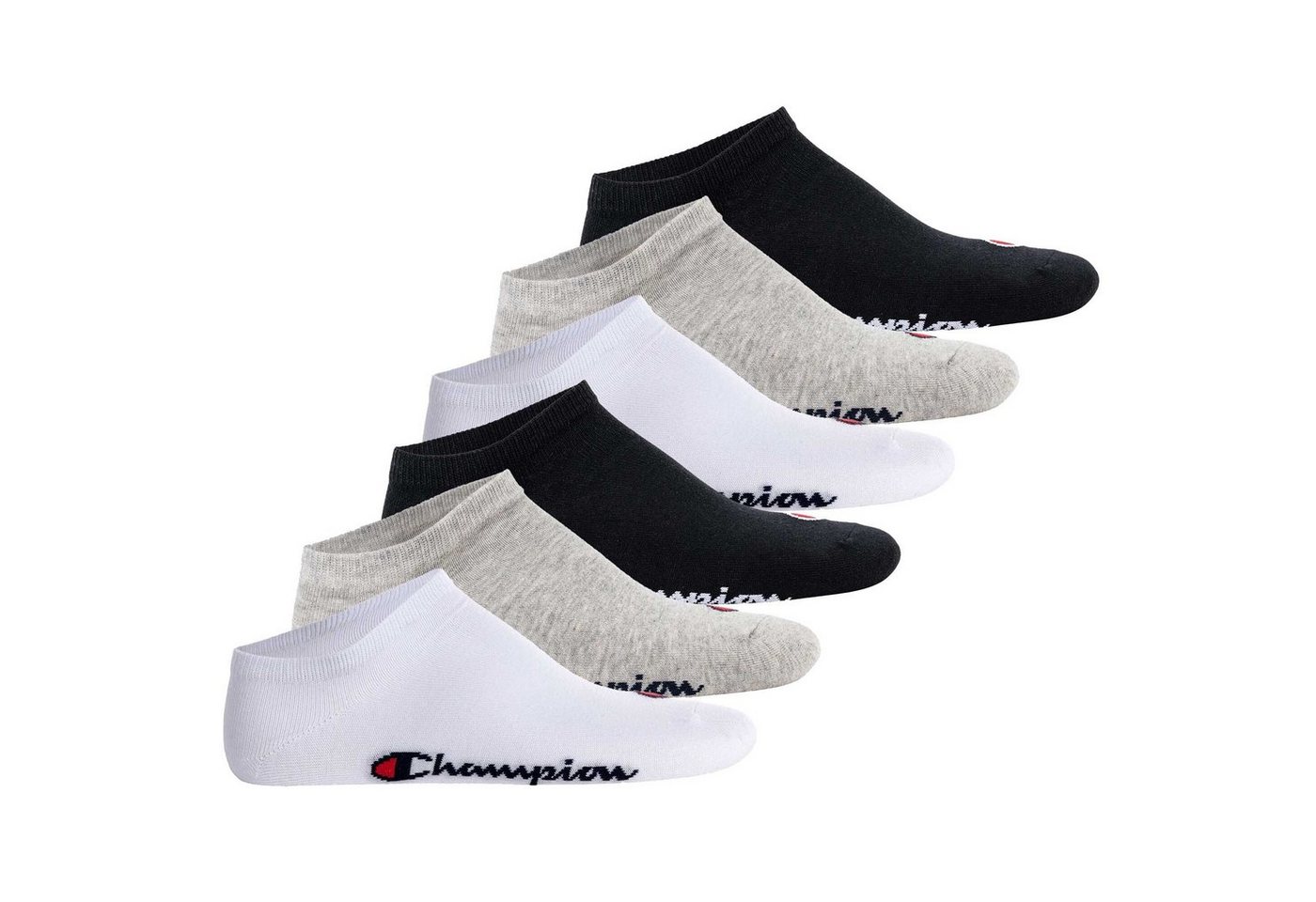 Champion Sportsocken Unisex Sneaker Socken, 6er Pack - Sneaker Socken von Champion