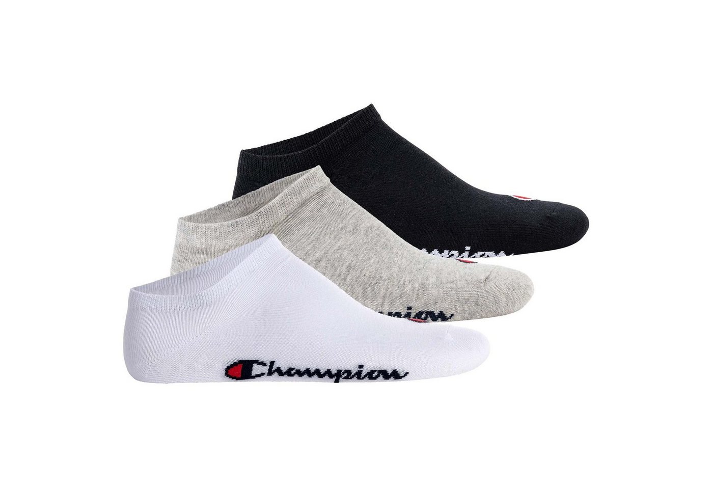 Champion Sportsocken Unisex Sneaker Socken, 3er Pack - Sneaker Socken von Champion