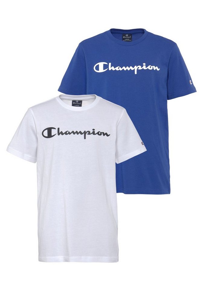 Champion T-Shirt (Packung, 2-tlg) Doppelpack für Kinder von Champion