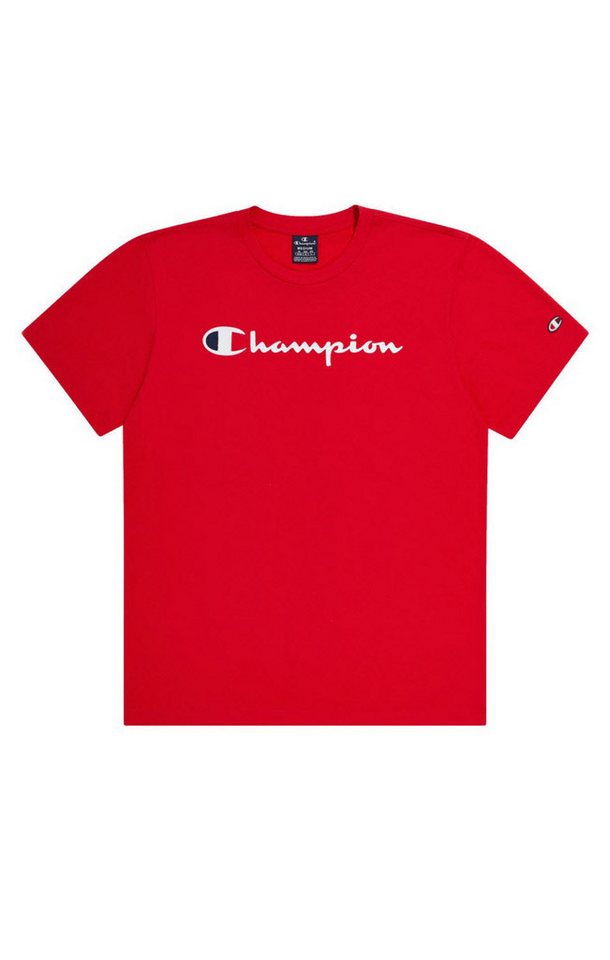 Champion T-Shirt Icons Crewneck T-Shirt Large Logo von Champion