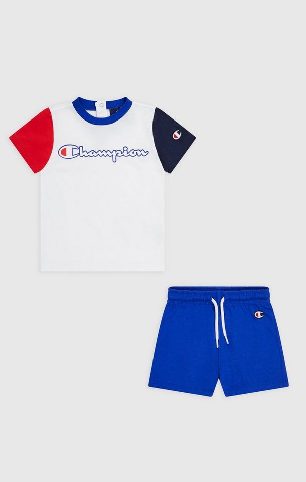 Champion T-Shirt & Shorts Retro Sport Short Sleeve Set von Champion