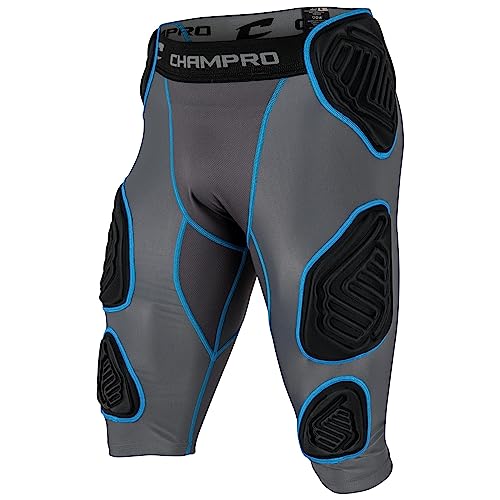 CHAMPRO Erwachsene Bull Rush 7-Pad Girdle, Größe M von Champro