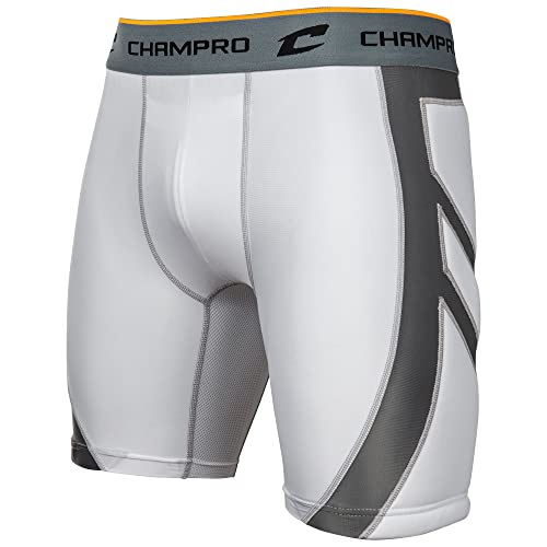 CHAMPRO Herren Kompressions-Shorts zum Aufziehen von Champro