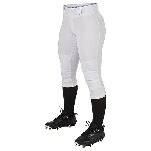 Champro Softball-Hose für Jugendliche, traditionell, niedrig, Polyester, Größe M, Weiß von Champro