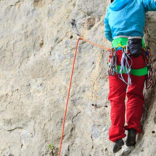 Changor Leichtes, Langlebiges, Tragbares, Zertifiziertes Statisches Kletterseil, Fluchtseil, Robust für Kraftwanderungen (50 Meter, 164 Fuß) von Changor