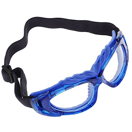 Changor Sportbrille, Basketballbrille mit Gebogener Passform, Klare Sicht, Kletterschutz für das Tägliche Laufen für Männer (Blau) von Changor