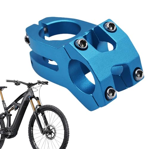 Chappal Fahrradlenkererhöhung, Verstellbarer Fahrradvorbau | Verstellbarer Mountainbike-Vorbau - Kurzer Lenkervorbau-Riser aus Aluminiumlegierung für Radfahren, BMX-Fahrrad von Chappal