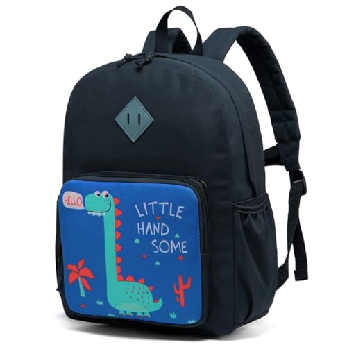 Kinderrucksack für Jungen,Chasechic Wasserdicht Kleinkind Vorschule Kindergarten Büchertasche für Jungen Mädchen mit Brustgurt Dinosaurier von Chase Chic