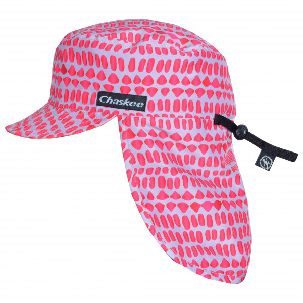 Chaskee - Junior Reversible Sahara Textile Visor - Cap Gr One Size rosa von Chaskee