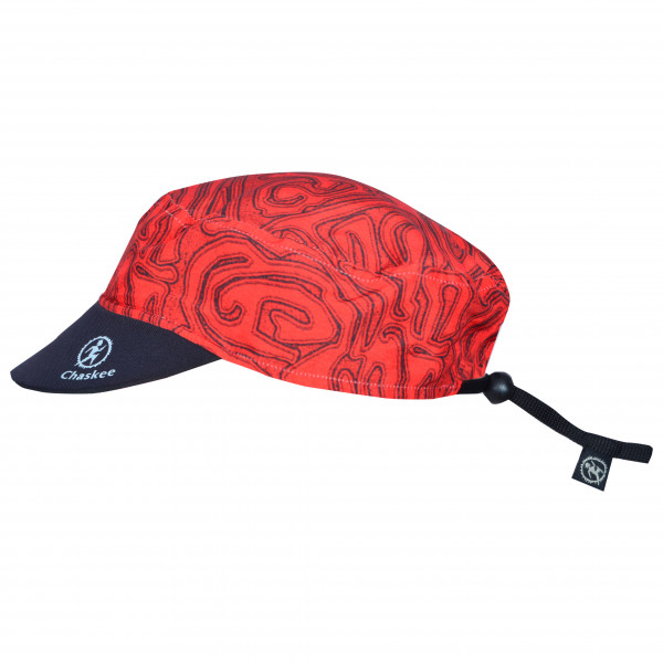 Chaskee - Reversible Cap Maze - Cap Gr One Size rot von Chaskee