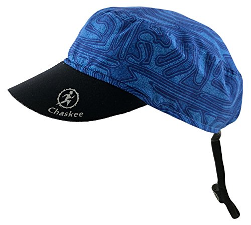 Chaskee Reversible Cap Maze mit Neoprenschild (Wendemütze, UV 80), Farbe:Blue von Chaskee