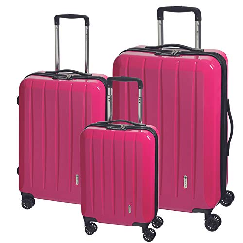 CHECK.IN Trolley-Set London 2.0, 3-TLG., pink von Check in