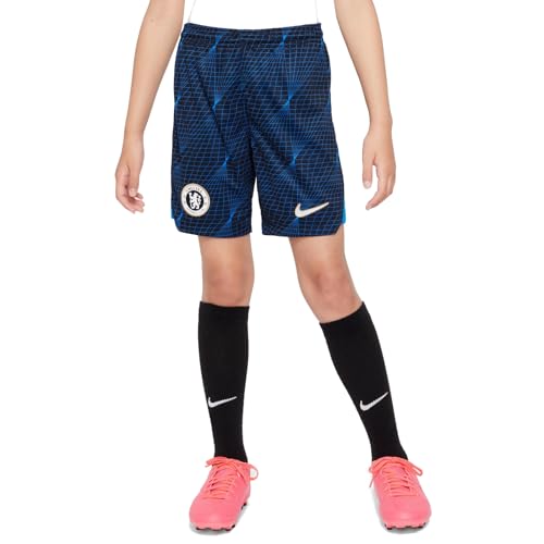 Chelsea F.C. DX2778-427 CFC Y NK DF STAD Short AW Shorts Unisex SOAR/White Größe XS von Chelsea