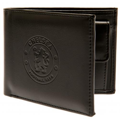 Chelsea F.C. Eingestanzte Geldbörse, offizieller Merchandise-Artikel, dunkelbraun von Chelsea F.C.