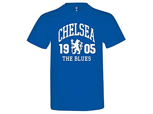 Chelsea FC The Blues T-Shirt für Erwachsene, Königsblau, L von Chelsea