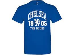 Chelsea The Blues T Shirt Royal Blue Adults S S von Chelsea