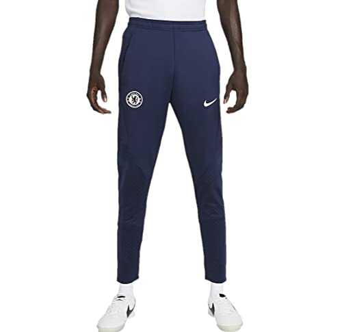 Chelsea DJ8541 Season 2022/23 Official Trousers Men's College Navy/White L von Chelsea