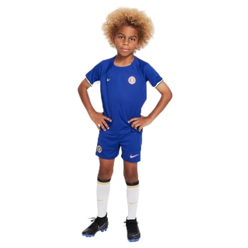 Chelsea DX2799-496 CFC LK NK DF KIT HM MiniKits Unisex Rush Blue/White/Club Gold Größe S von Chelsea