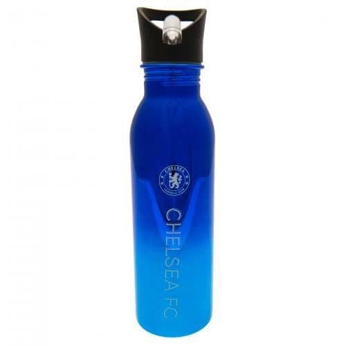 Chelsea FC UV Metallic Trinkflasche Offizieller Merchandise-Artikel von Chelsea