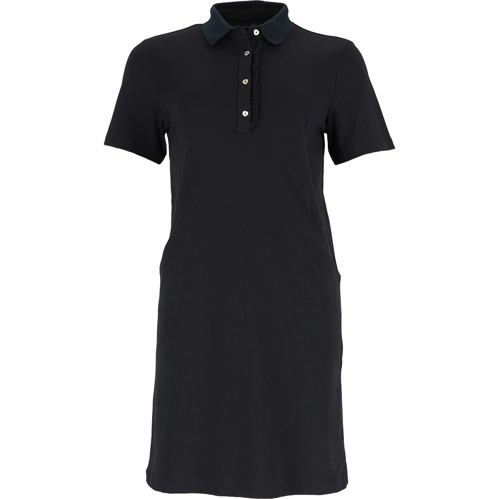 'Cherie Golf Damen Kleid Ruffles navy' von Cherie