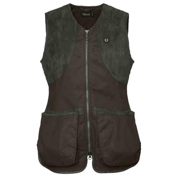 Chevalier - Women's Vintage Dogsport Vest - Softshellweste Gr 36;38;42;44;46 grau/schwarz von Chevalier