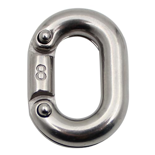 1 Piepe Chain Link Connector 316 STEELS Marine Grad C Split Ship SEHRANCHORS Keine C LINK SPLITTELNEHMEN von Chevnzev