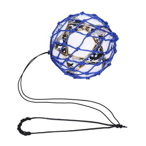 Chevnzev Football Kick Trainer Soccer Kick Meshs Bag Outdoor Ball Net Basketball Trainingsausrüstung Trage Training Netzbeutel von Chevnzev