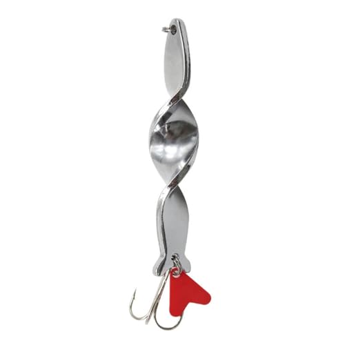 Chevnzev Metall Hartköder Trolling Spinnspiralen Gusslöffel Fischereiköderschraube Rotation Pailletten Angeln Gänge Langlebige Gusslöffel von Chevnzev