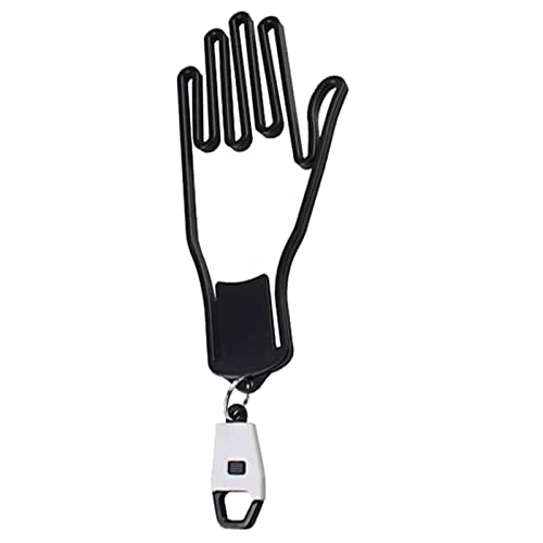 Chevnzev Tragbarer Golfhandschuhhalter Rack Handgeformte Trocknungsstütze Rahmenhalterstrecke Für Torhüterhandschuhe Stretternhalterbügel von Chevnzev