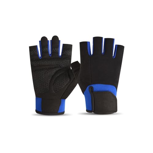 Nicht Schlechter Atmungsaktives Sporthandschuh Halb Finger Fingerloses Radfahren Für Gewicht Lift Training Langhantelhandschuhe von Chevnzev