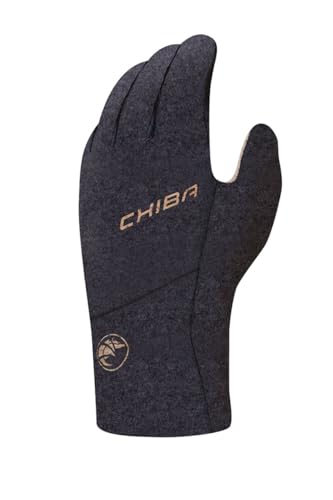 Chiba All Natural Winter Fahrrad Handschuhe lang wasserdicht schwarz 2024: Größe: L (9) von Chiba