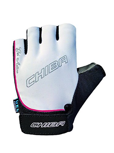 Chiba Damen Handschuh Gel, weiß, XS von Chiba