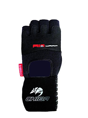 Chiba Erwachsene Handschuh Airwrap, schwarz, XL von Chiba