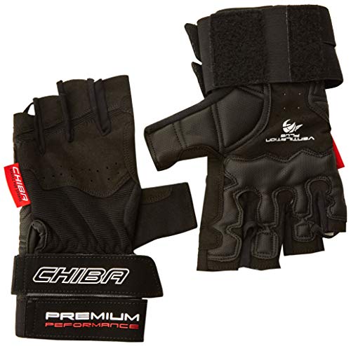Chiba Erwachsene Handschuh Premium Wristguard, schwarz, M, 42126 von Chiba