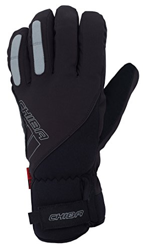 Chiba Erwachsene Rollstuhlhandschuh Warm Winter, schwarz, S, 11146 von Chiba