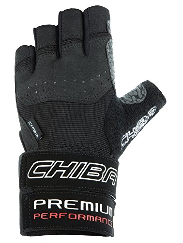 Chiba Herren Handschuh Premium Wristguard, Schwarz, S von Chiba